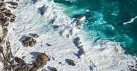 Fresh waves near Cape of Good Hope. Original public domain image from Wikimedia Commons