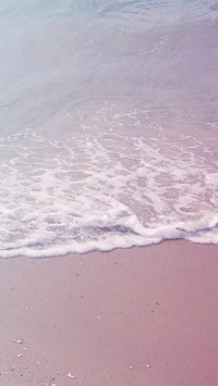 iPhone wallpaper, beach aesthetic HD nature image background. Original public domain image from Wikimedia Commons