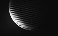 Black and white macro of digital dots on speaker or microphone, Province of Cremona. Original public domain image from Wikimedia Commons