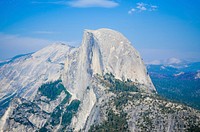 Rock formations and pine trees cover a mountain landscape. Original public domain image from <a href="https://commons.wikimedia.org/wiki/File:Yosemite_Mountains_(Unsplash).jpg" target="_blank" rel="noopener noreferrer nofollow">Wikimedia Commons</a>