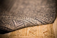 Batik scarf printing. Original public domain image from <a href="https://commons.wikimedia.org/wiki/File:Trang_Nguyen_2015-10-08_(Unsplash_drke6MEs8Gg).jpg" target="_blank">Wikimedia Commons</a>