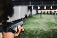 Shooting ranges. Original public domain image from <a href="https://commons.wikimedia.org/wiki/File:Antonio_Grosz_2016-10-12_(Unsplash).jpg" target="_blank">Wikimedia Commons</a>