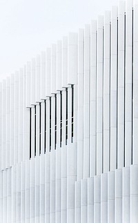 A white ribbed facade of a building in Lisbon. Original public domain image from <a href="https://commons.wikimedia.org/wiki/File:White_ribbed_facade_(Unsplash).jpg" target="_blank" rel="noopener noreferrer nofollow">Wikimedia Commons</a>