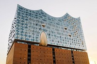 "Discovering the newly opened Plaza of the w:Elbphilharmonie in Hamburg.". Original public domain image from <a href="https://commons.wikimedia.org/wiki/File:Elbphilharmonie_(Hamburg,_Germany)_in_2016,_by_Robert_Katzki.jpg" target="_blank" rel="noopener noreferrer nofollow">Wikimedia Commons</a>