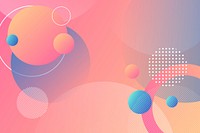 Colorful round modern background vector