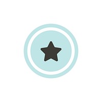 Vector of star icon