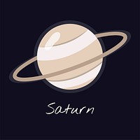 Planet Saturn vector
