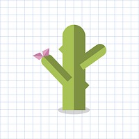 Illustration of a cactus