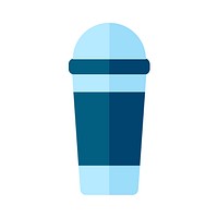 Simple illustration of a takeaway drink