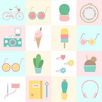 Collection of technology vectors