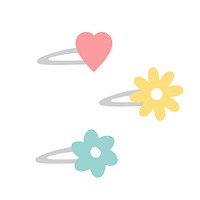 Simple illustration of girly rings