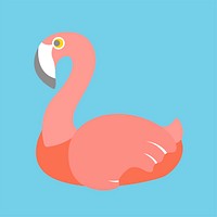 Illustration of a flamingo