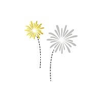 Illustration of firework icon