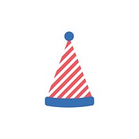 Illustration of party hat icon