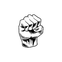 Illustration of power fist icon