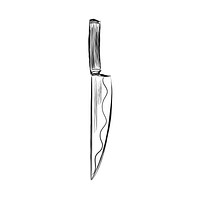 Vintage illustration of a knife