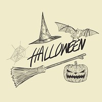 Halloween theme illustration