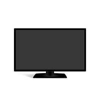 Vector of computer monitor icon