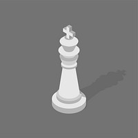 Vector icon of chess