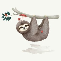 Illustration of a sloth