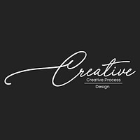 Illustration of creative designer stamp banner