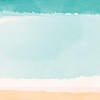 Watercolor social media background abstract blue design