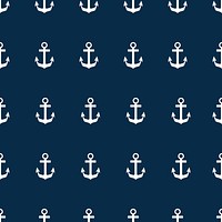 Anchor seamless pattern background psd