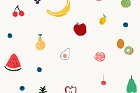Fruit background, cute desktop wallpaper