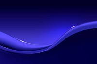 Blue desktop background, abstract wave design vector