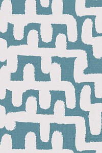 Abstract pattern, textile vintage background in blue