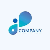 Technology logo, modern business branding for digital company and startup psd