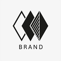 Business logo template minimal branding design psd