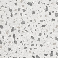 Aesthetic background, Terrazzo pattern, abstract gray design vector