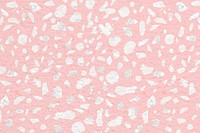Aesthetic background, Terrazzo pattern, abstract pink design