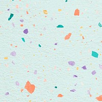 Terrazzo background, aesthetic pastel design psd