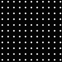 Simple pattern background, polka dot in black and white psd