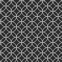 Geometric pattern background, black abstract design vector