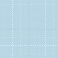 Cute blue background, grid pattern, simple pastel design psd