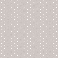 Polka dot pattern background, cute cream color design psd