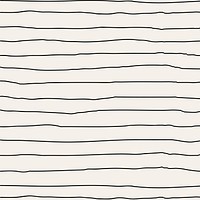 Striped pattern background, doodle vector, simple design