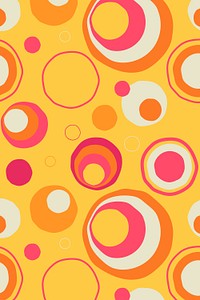 Abstract background, geometric retro color 70s design