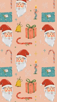 Christmas mobile wallpaper, winter holidays season