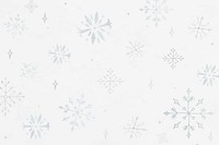 Winter background, Christmas snowflake illustration vector