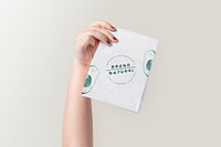 Bakery paper bag mockup psd