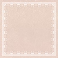 Beige frame background, classic lace floral design