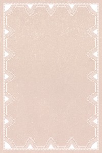 Cream frame background, classic lace design