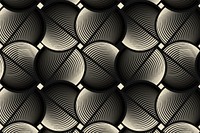 Interlaced pattern background, black geometric texture design vector