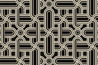 Retro geometric pattern background, interlaced graphic design vector