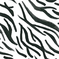 Zebra pattern background seamless, social media post psd