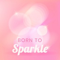 Pastel bokeh inspirational quote template vector, aesthetic Instagram post